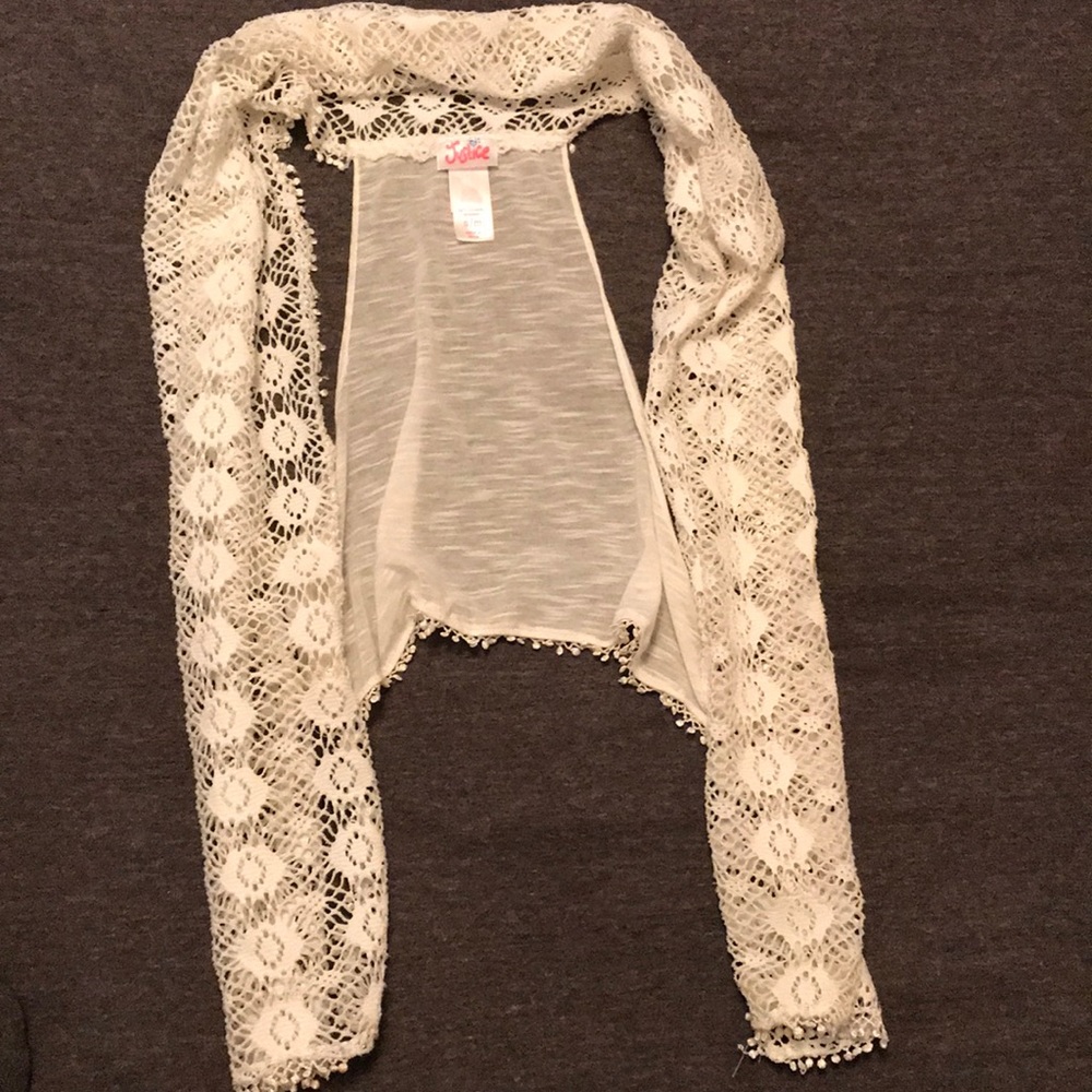Girls Lace Vest